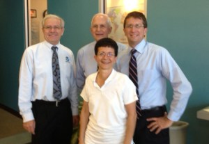 Rick Knabb, Max Mayfield,  Dennis Feltgen and yours truly. 